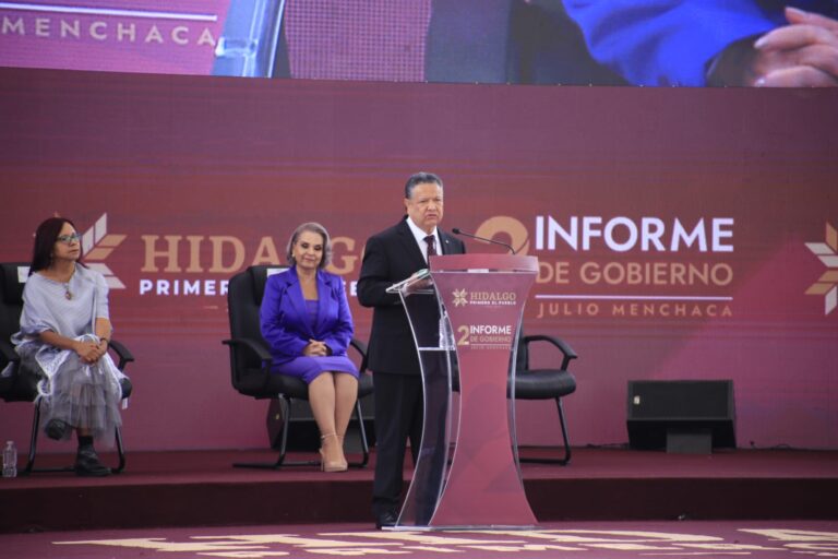 ¿Qué dijo Julio Menchaca en su segundo informe de gobierno?