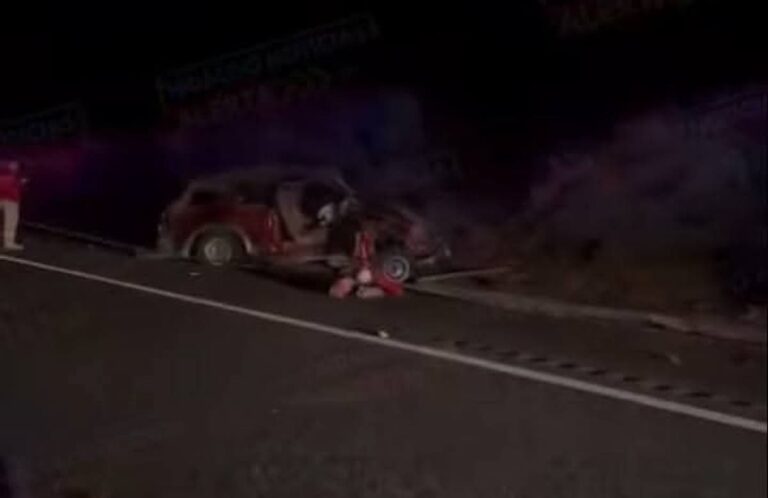 Accidente en la carretera México-Tuxpan deja tres muertos