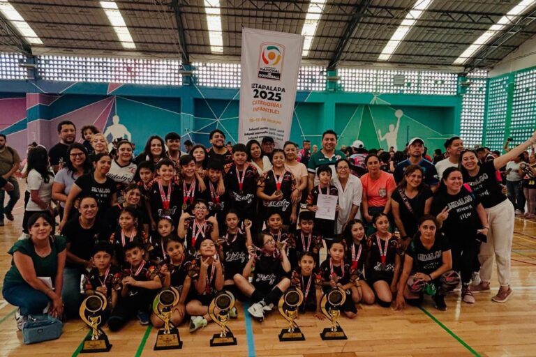 Hidalgo brilla en el Nacional Infantil de Dodgeball con cinco medallas