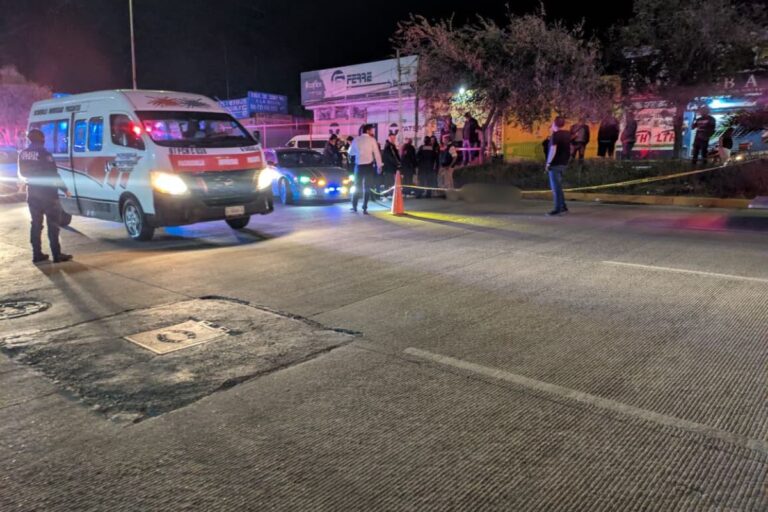 Pachuca: Mujer pierde la vida en accidente vial sobre bulevar Minero