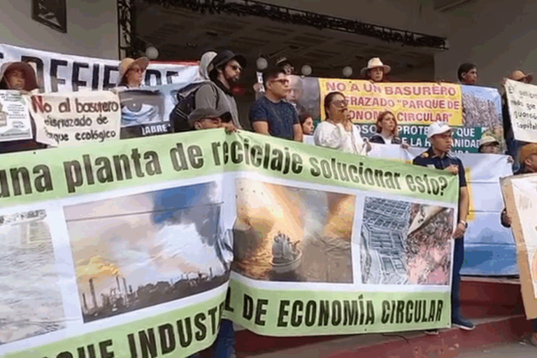 Activistas y pobladores marchan en Tlaxcoapan contra proyecto de ...