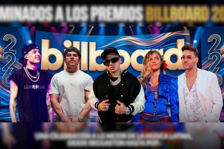 Peso Pluma encabeza la lista de finalistas de los Premios Billboard 2026 con 17 menciones